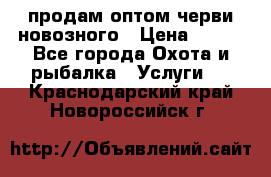 продам оптом черви новозного › Цена ­ 600 - Все города Охота и рыбалка » Услуги   . Краснодарский край,Новороссийск г.